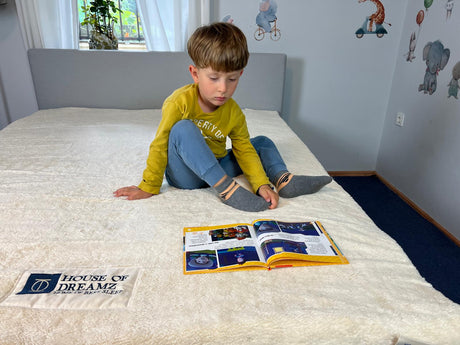 House Of dreamz - Surmatelas en coton bio et latex naturel - House Of Dreamz