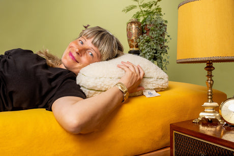 House Of Dreamz - Oreiller en peluche en laine biologique - House Of Dreamz